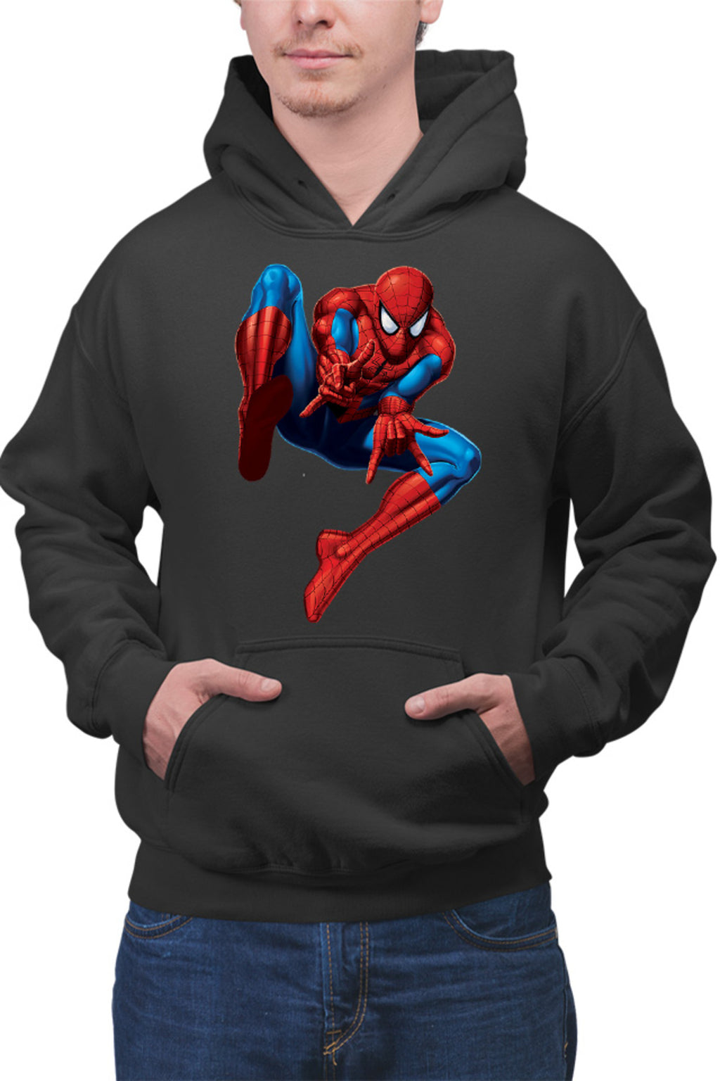Hanorac barbati Spiderman Web Push Supervillains Alien Bite Hero