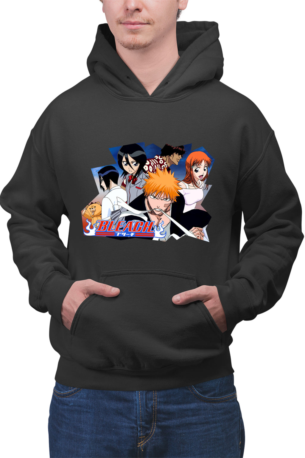 Hanorac barbati Bleach Ichigo Kurosaki Anime Manga Crew