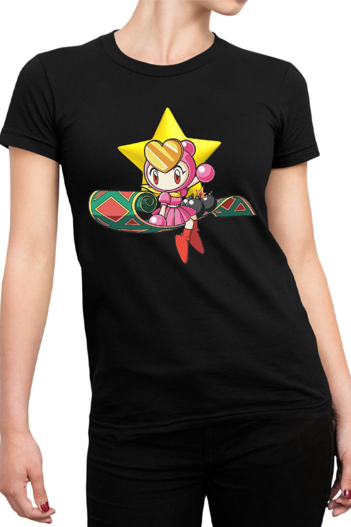 Tricou dama Bomberman Women Carpet Star Fly