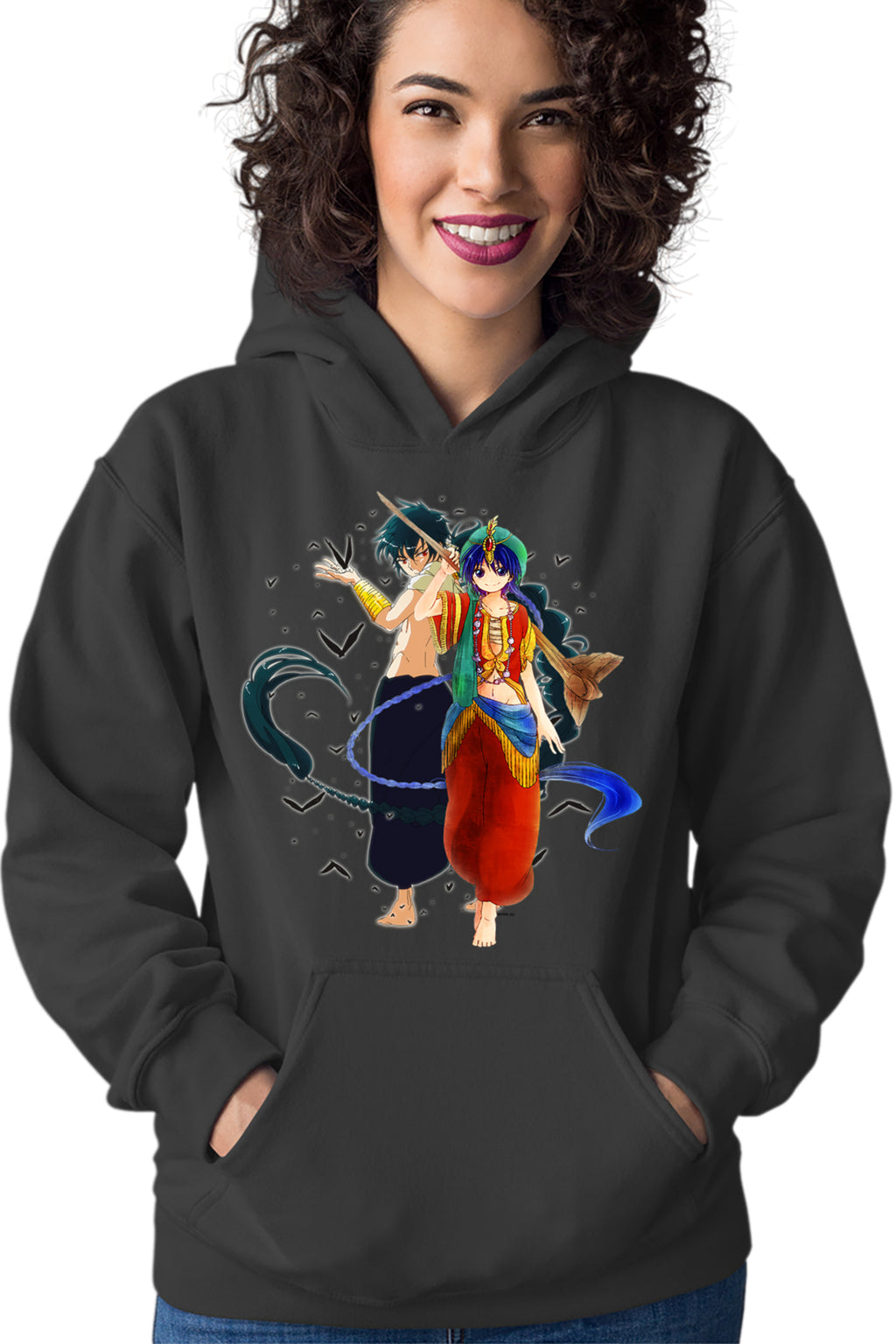 Hanorac dama Magi The Labyrinth of Magic Aladin Anime Kage