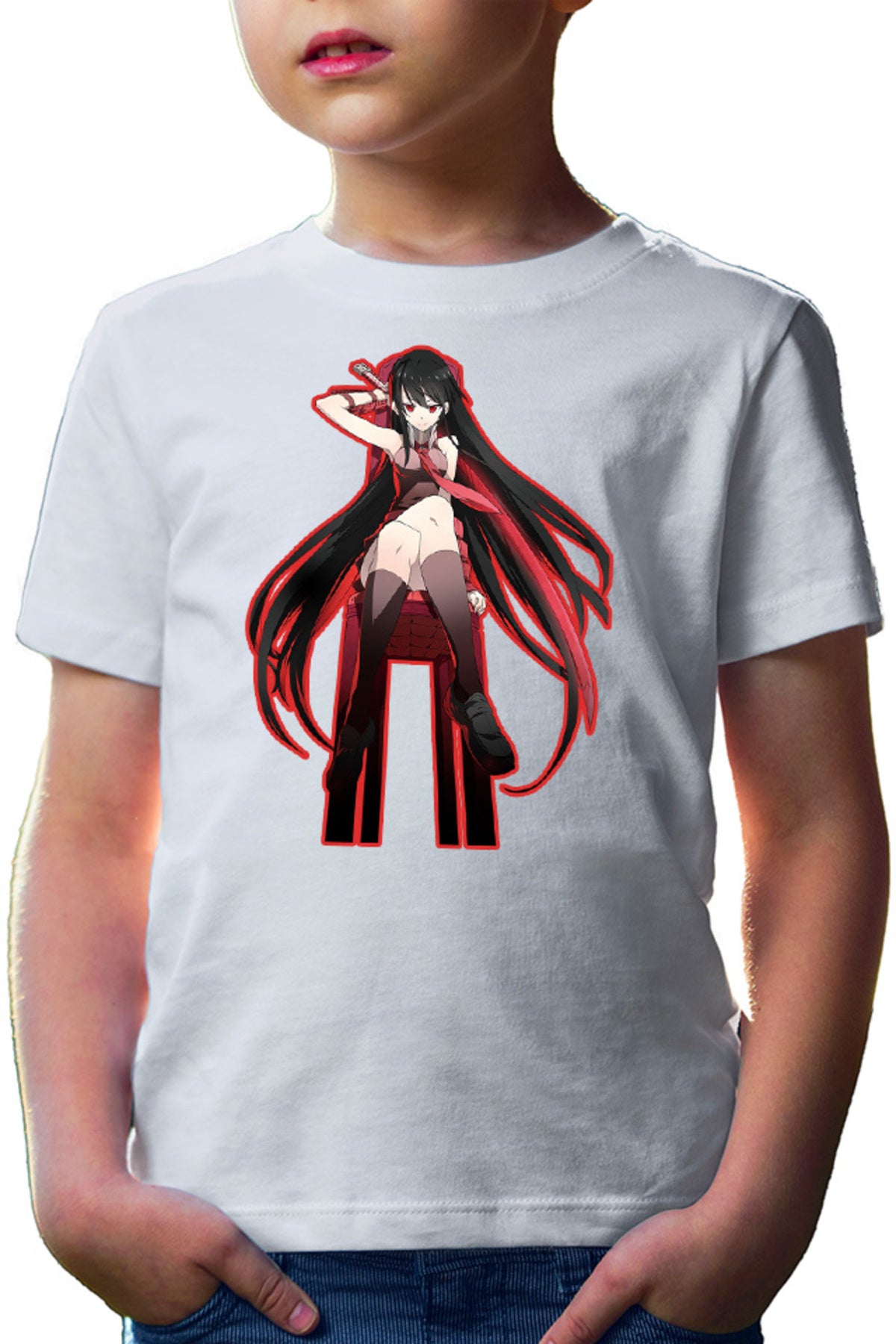 Tricou copii Akame ga Kill Long Sword Fantasy Takahiro Demon Slayer