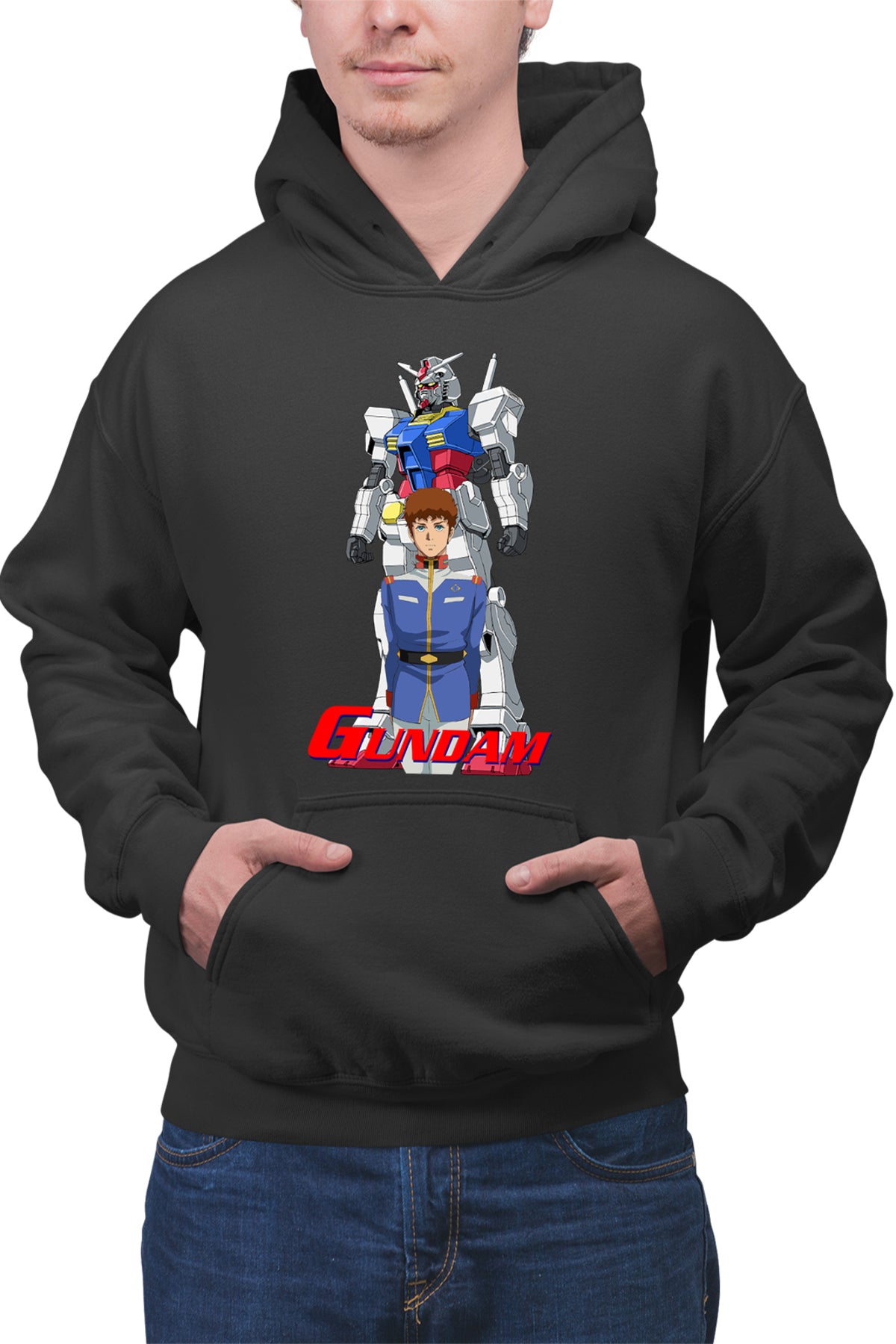 Hanorac barbati dam Amuro Ray Robot Anime Monster