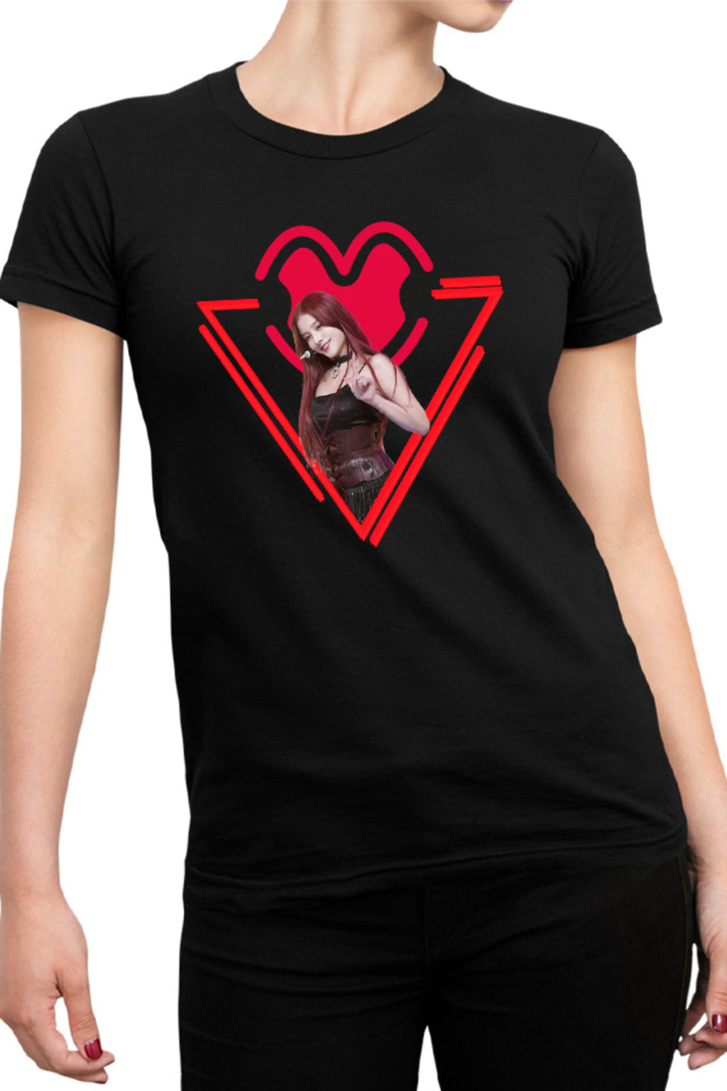 Tricou dama Momoland Music Pop Rock Award Win Costume