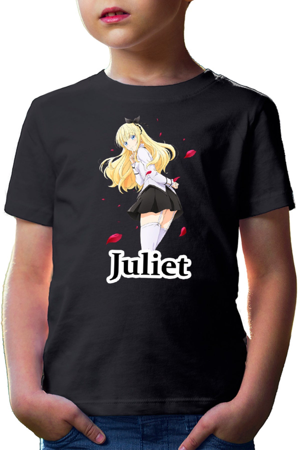 Tricou copii Boarding School Juliet Liceu Romance Otaku