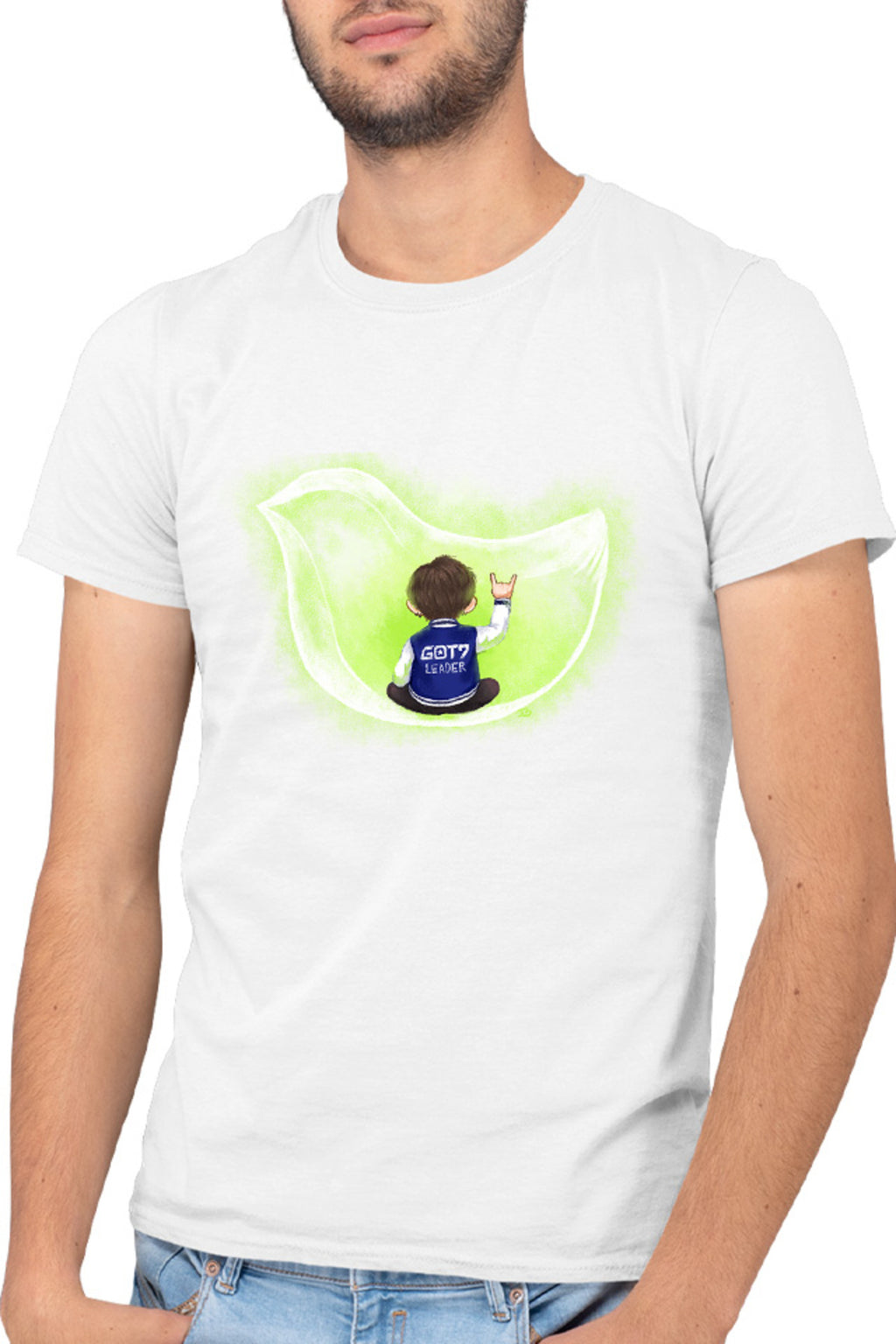 Tricou barbati Got7 Leader Light Bulb Rock Music Idol Group