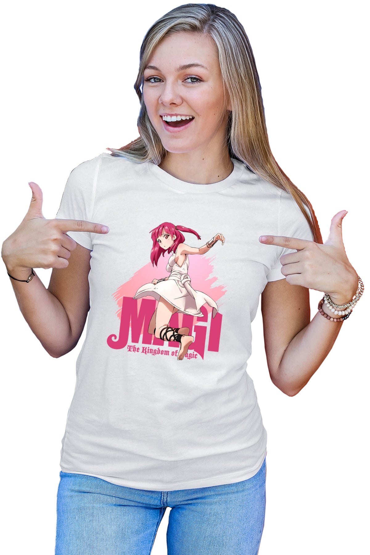 Tricou dama Magi The Labyrinth of Magic Aternos Jump Portal