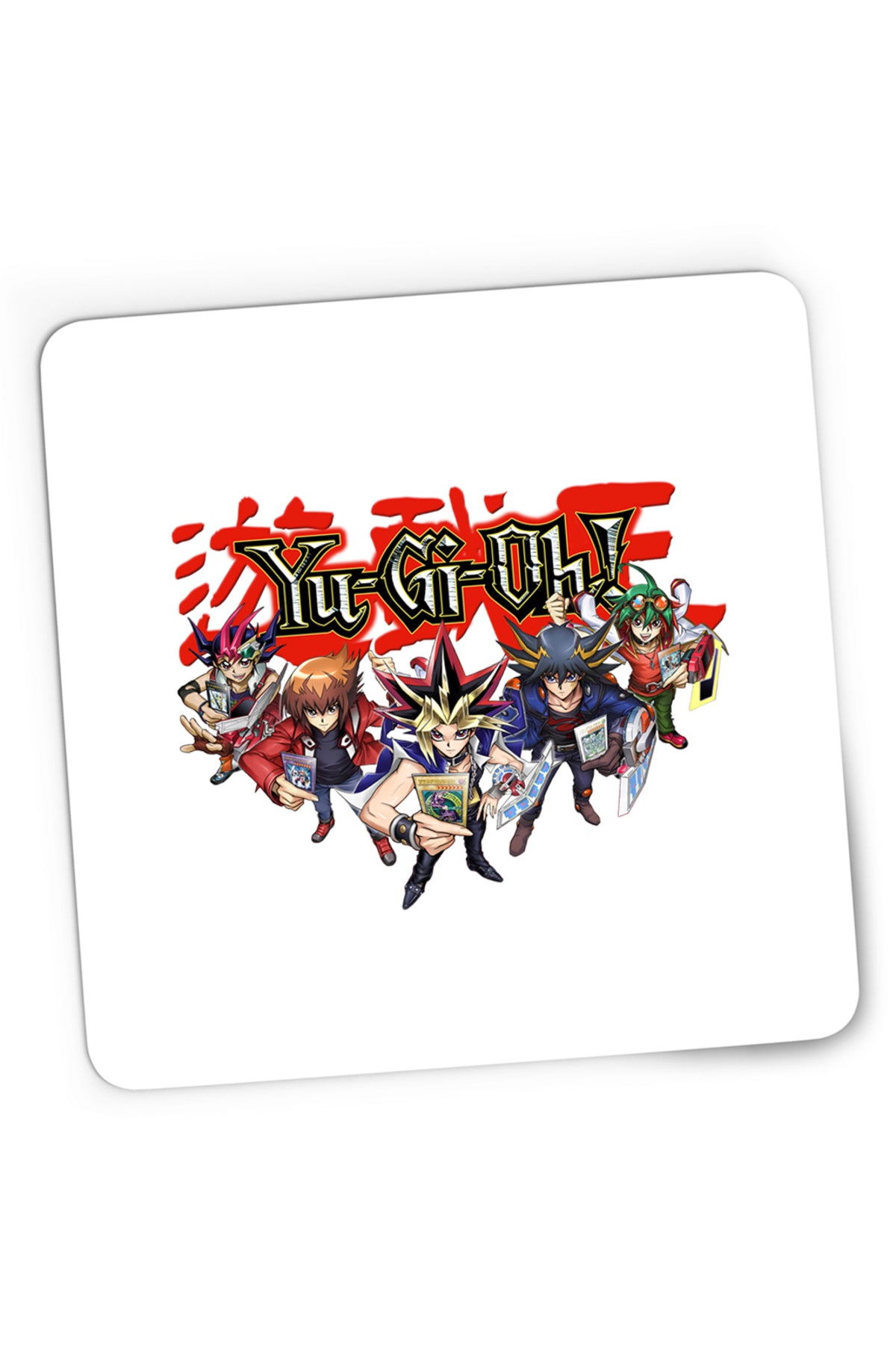 Mousepad Gaming Yu Gi Oh Yusei Fudo Jaden All Dream Team, 21x19 cm