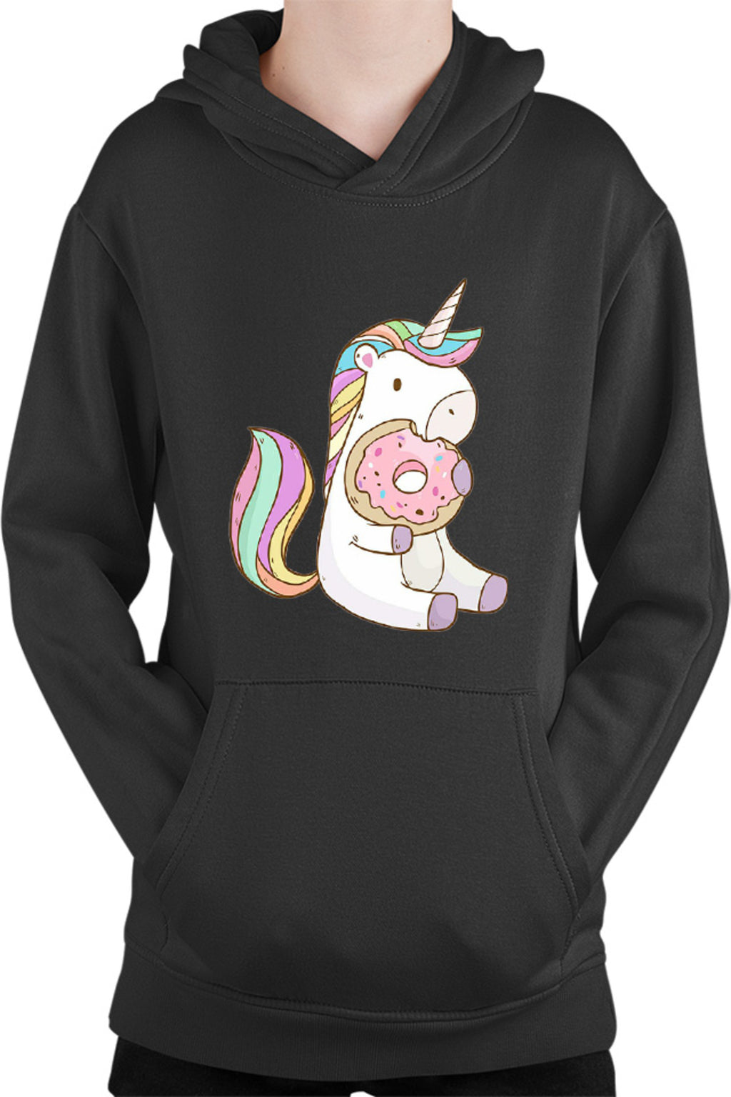 Hanorac copii Unicorn Squad Donnut Eat Sweet