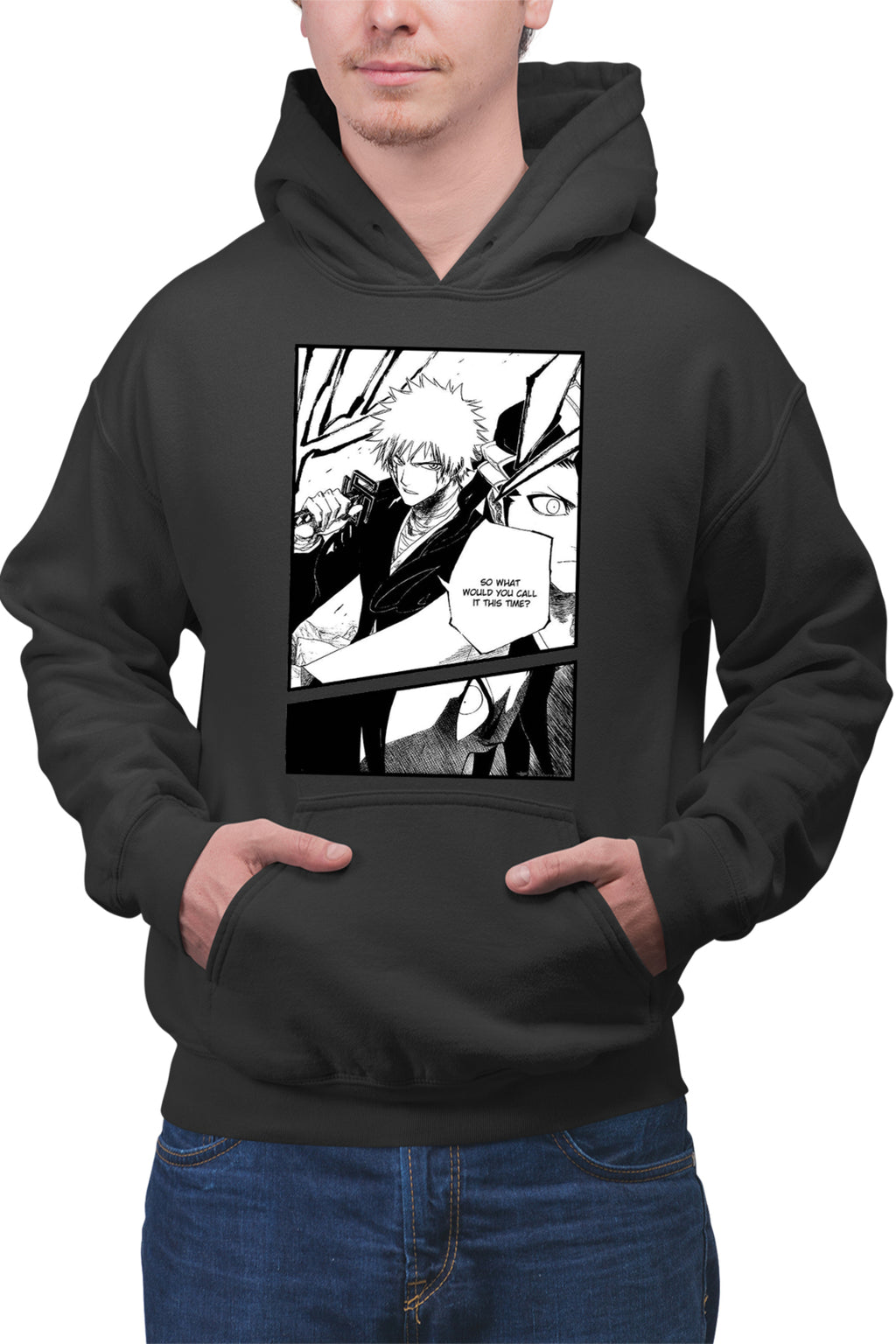 Hanorac barbati Bleach Manga Panel Scene Soul Reaper