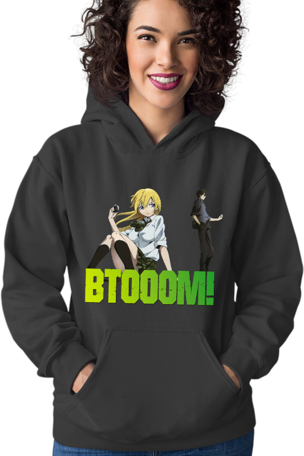 Hanorac dama Btooom! Sakamoto Psichological Anime Shounen Manga Cosplay