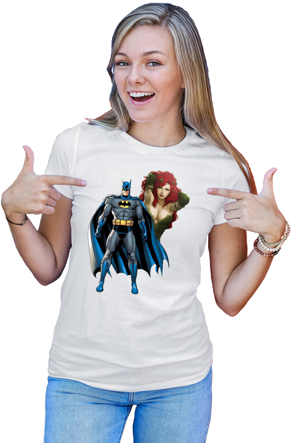 Tricou dama Batman Catwoman Maggie Geha Poison Ivy