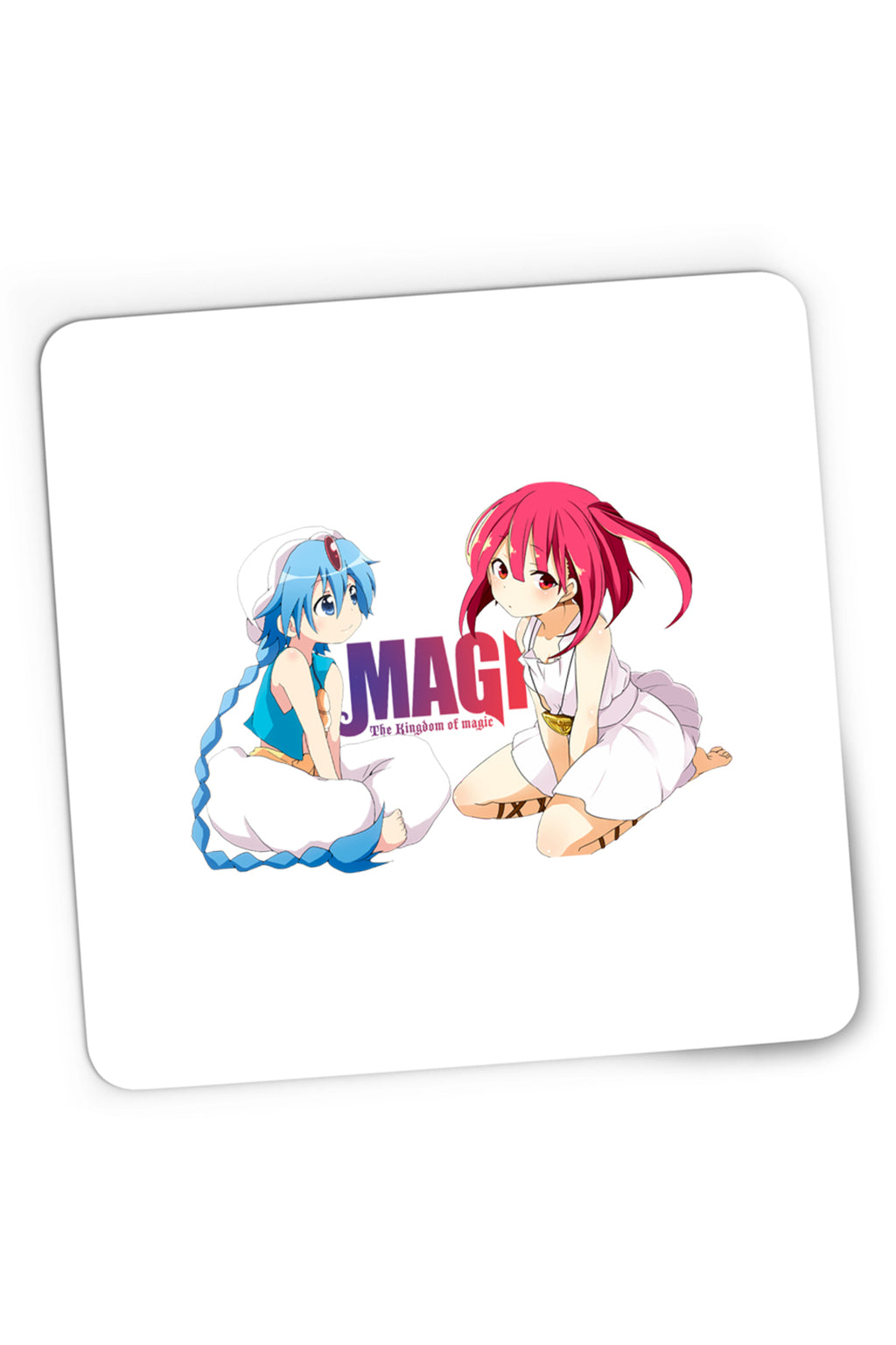 Mousepad Gaming Magi The Labyrinth of Magic Alladin Morgiana Sitting, 21x19 cm