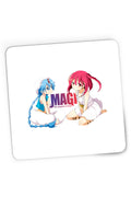 Mousepad Gaming Magi The Labyrinth of Magic Alladin Morgiana Sitting, 21x19 cm