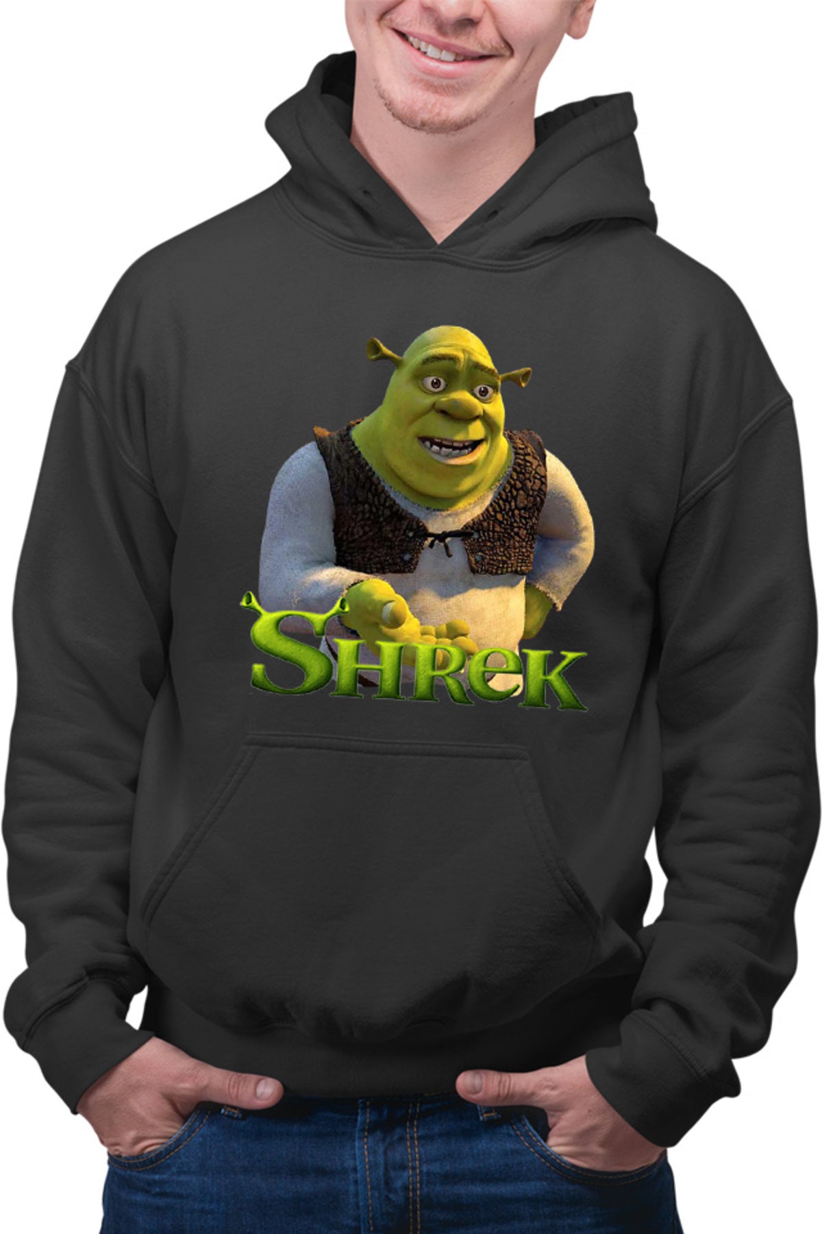 Hanorac barbati Shrek Logo Monster Orc Medieval