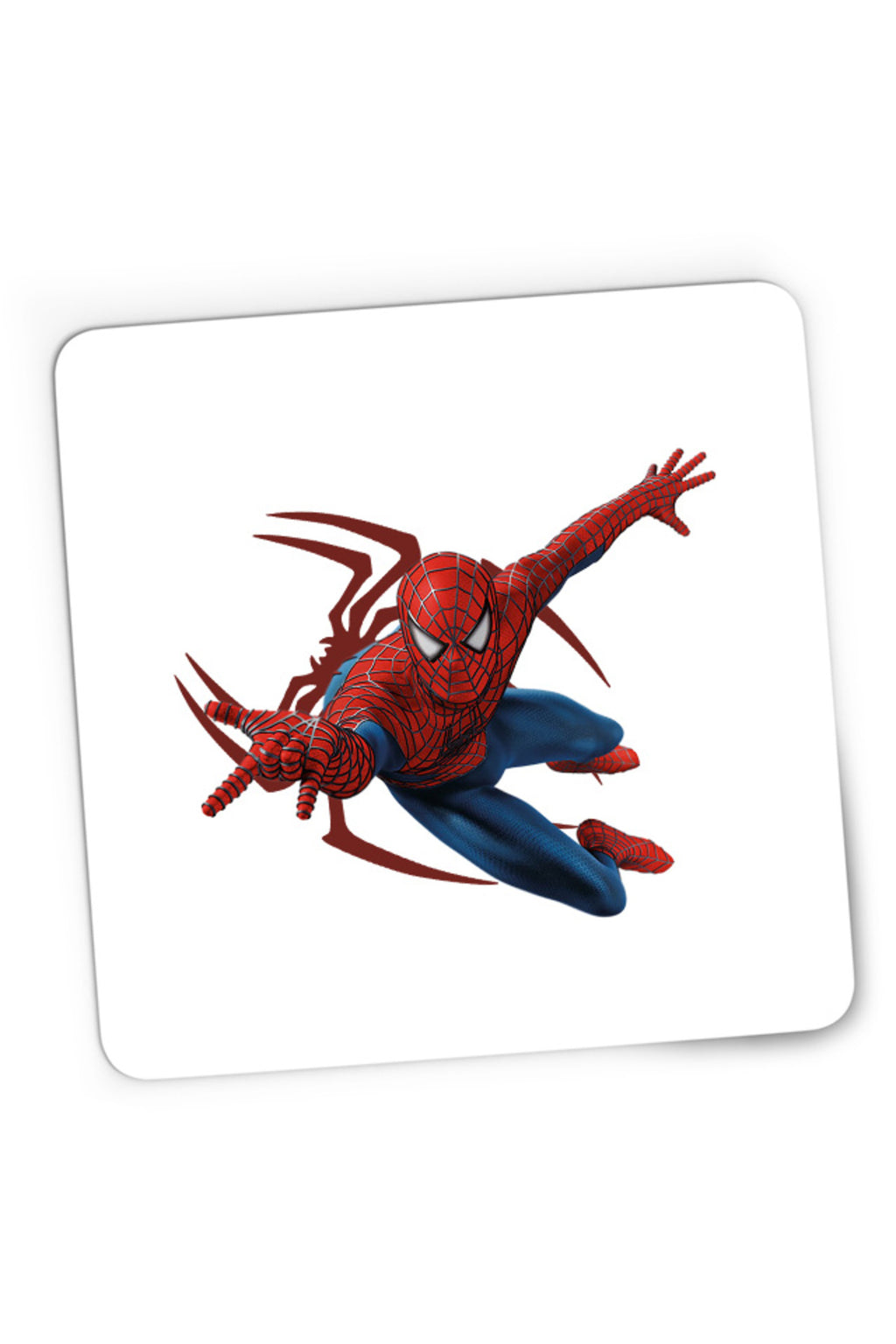 Mousepad Gaming Spiderman Logograph Web Jump Marvel Stan Lee, 21x19 cm