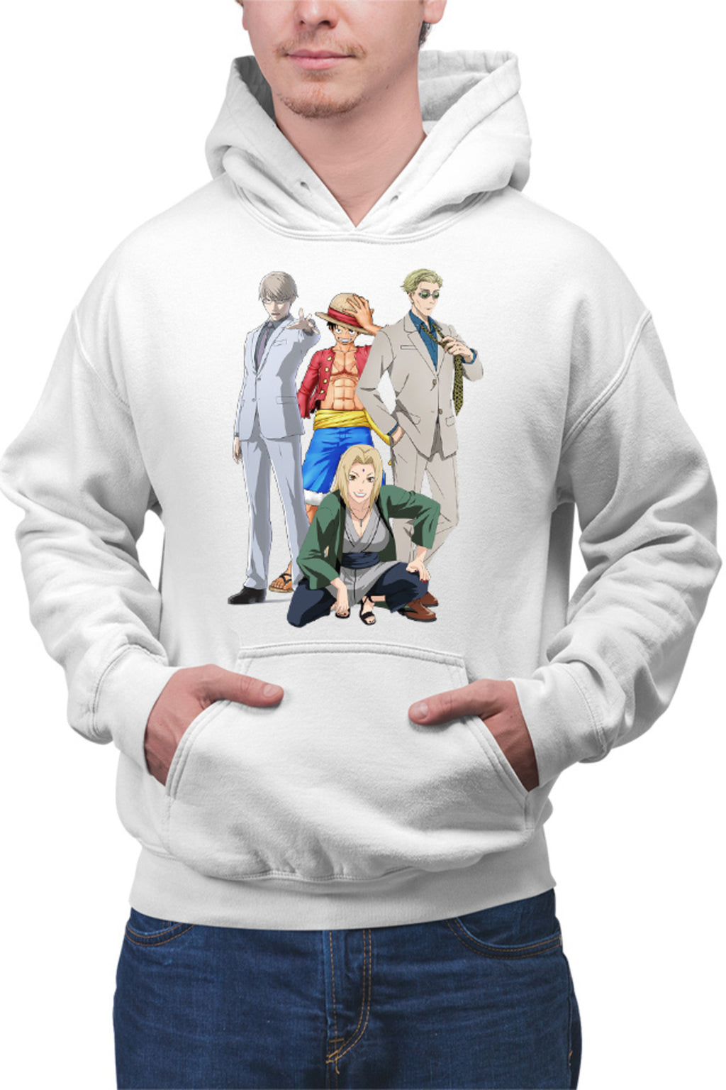 Hanorac barbati Ajin Tosaki Naruto One Piece Luffy Jujutsu Kaisen