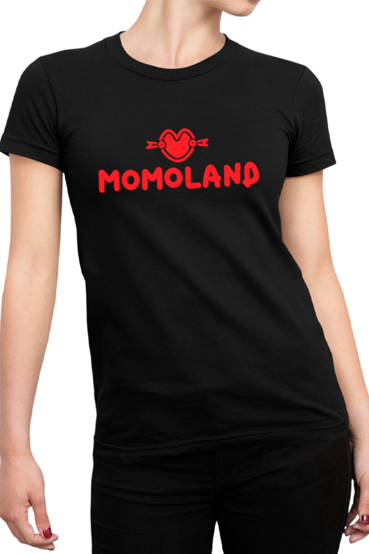 Tricou dama Momoland Logo K-Pop Popular Idols Beautiful Korea
