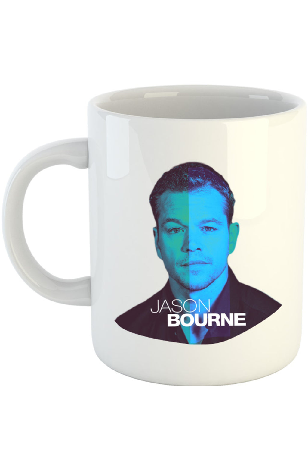 Cana Bourne Portret Cool Men Detective Police, alba, 330 ml