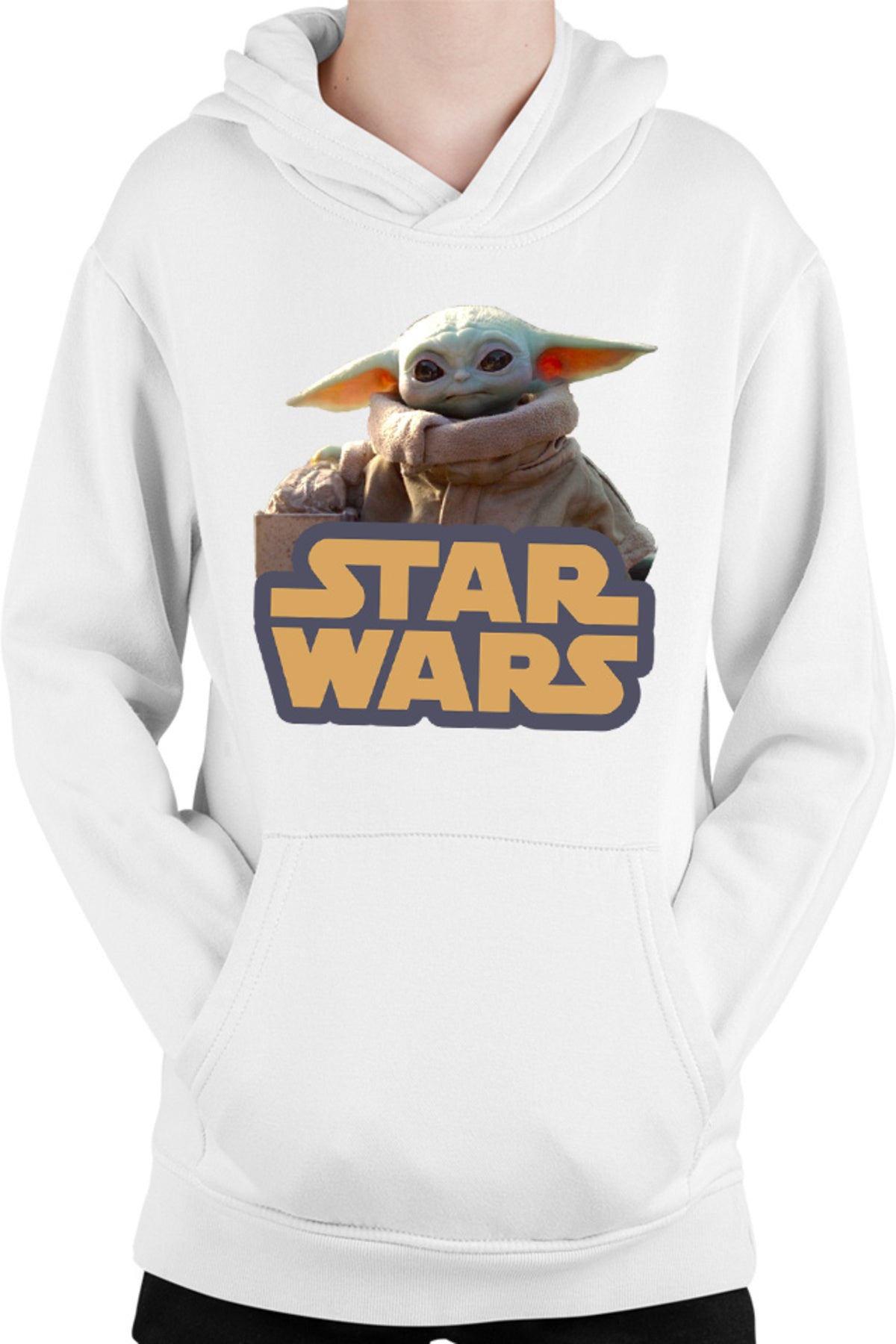 Hanorac copii Star Wars Baby Yoda Cute Small Logo Power