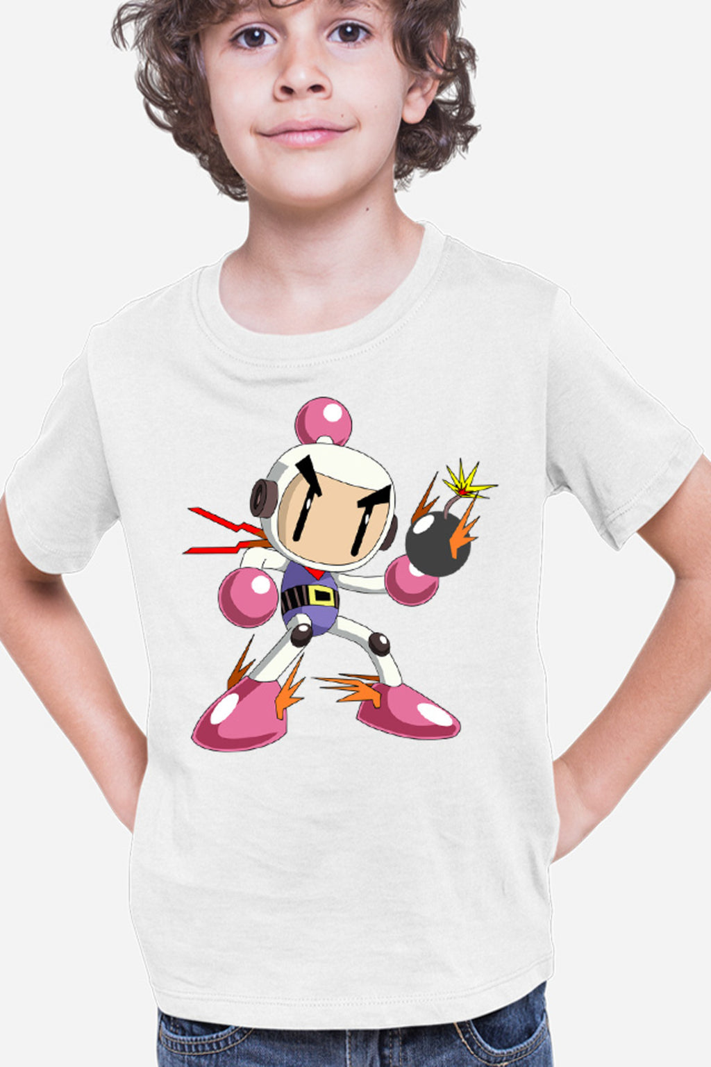 Tricou copii Bomberman Angry Japanese Multiplayer