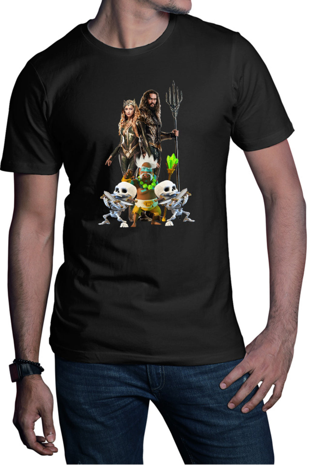 Tricou barbati Aquaman Brawl Stars Gameplay Strategy Clash Royale
