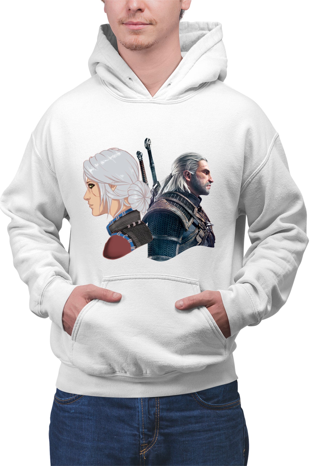 Hanorac barbati The Witcher Geralt Ciri Xbox Game Nvidia