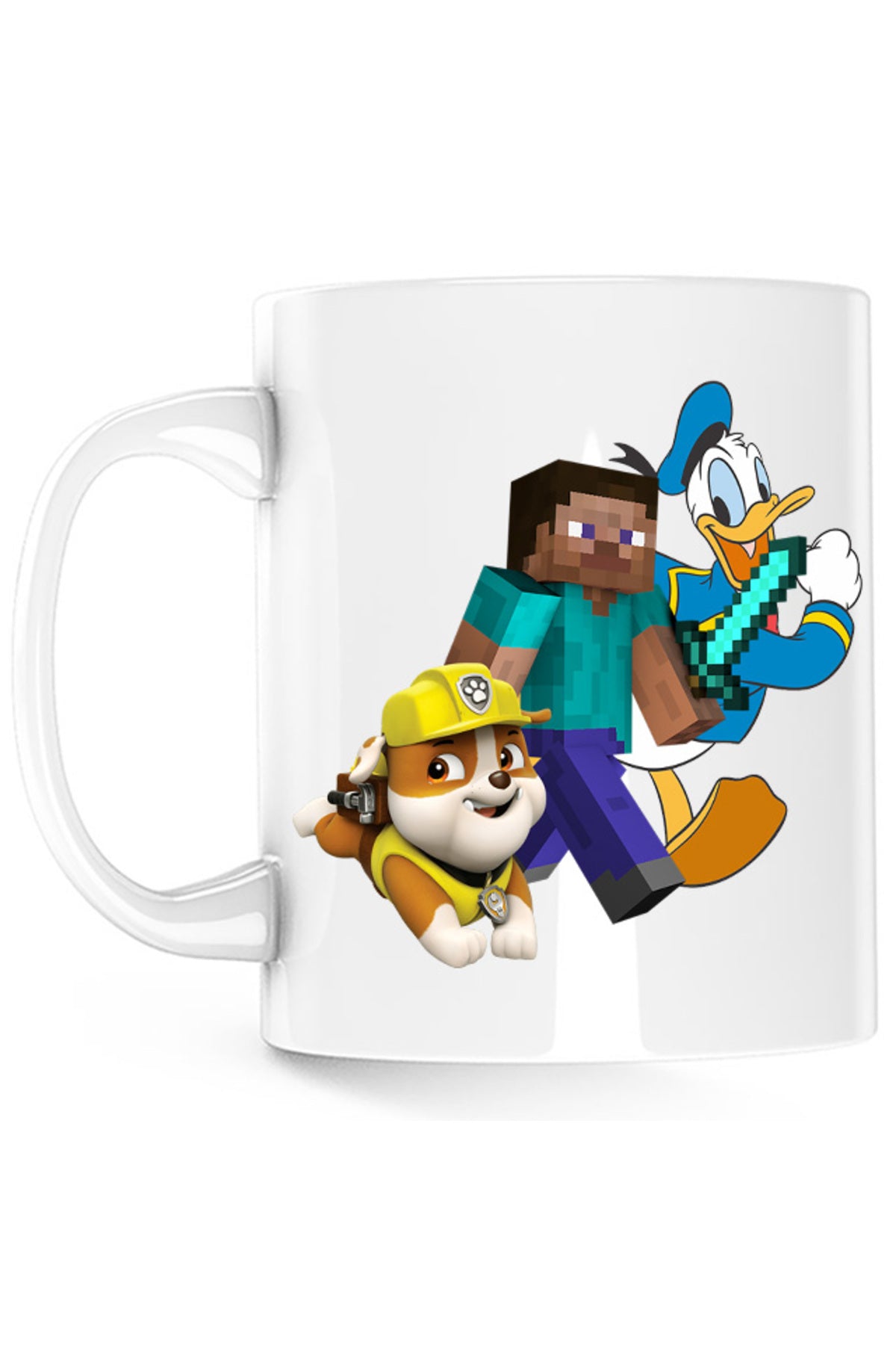 Cana Minecraft Paw Power Donalt Duck Steve Gameplay, alba, 330 ml