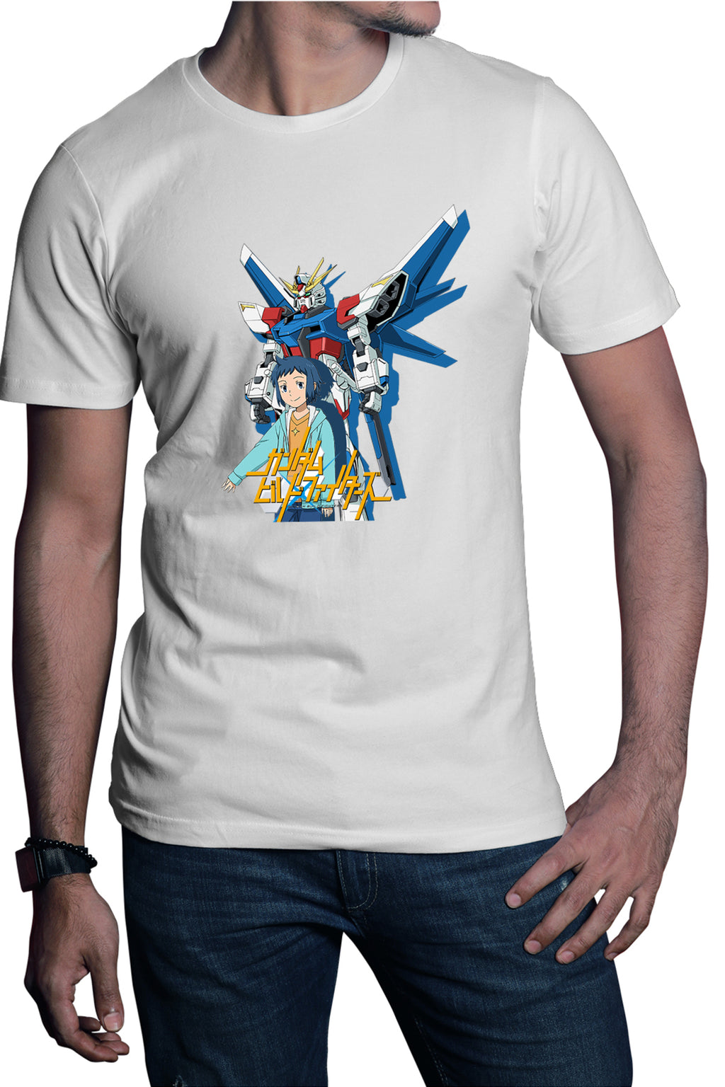 Tricou barbati dam Build Fighters Sei Animekage