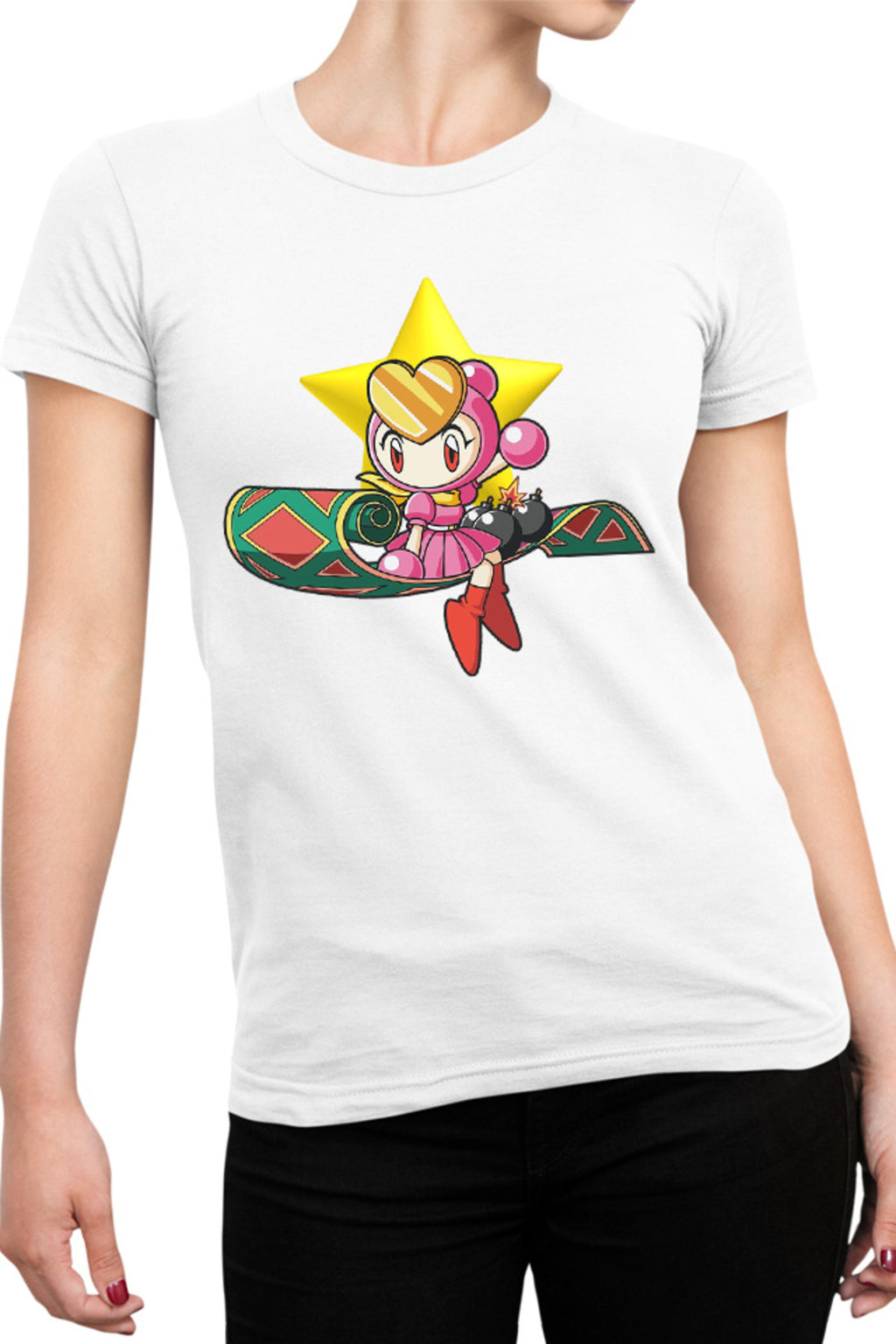 Tricou dama Bomberman Women Carpet Star Fly