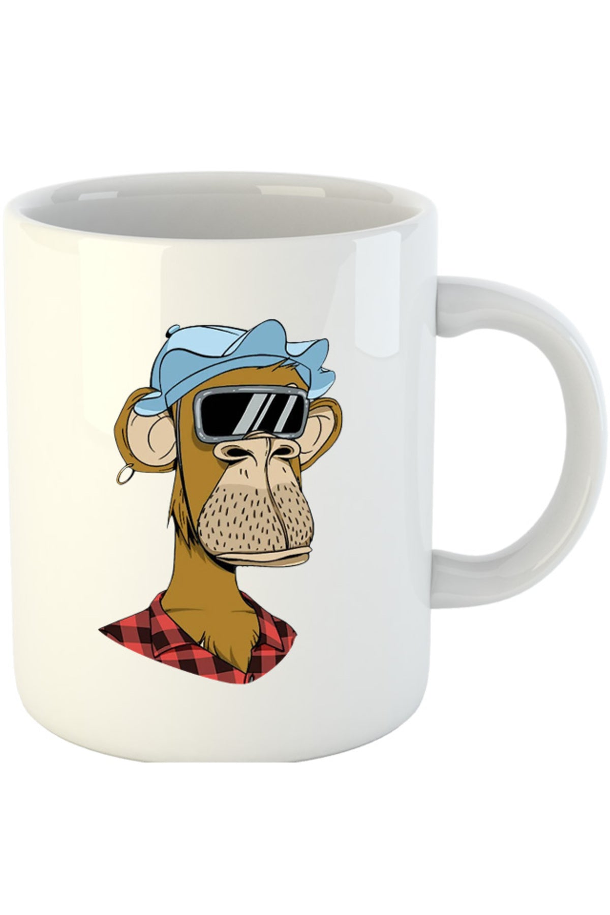 Cana NFT Monkey Pyramid Thief Crypto Coin, alba, 330 ml