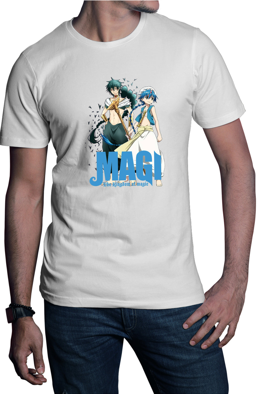 Tricou barbati Magi The Labyrinth of Magic Aladin Judar Toiag