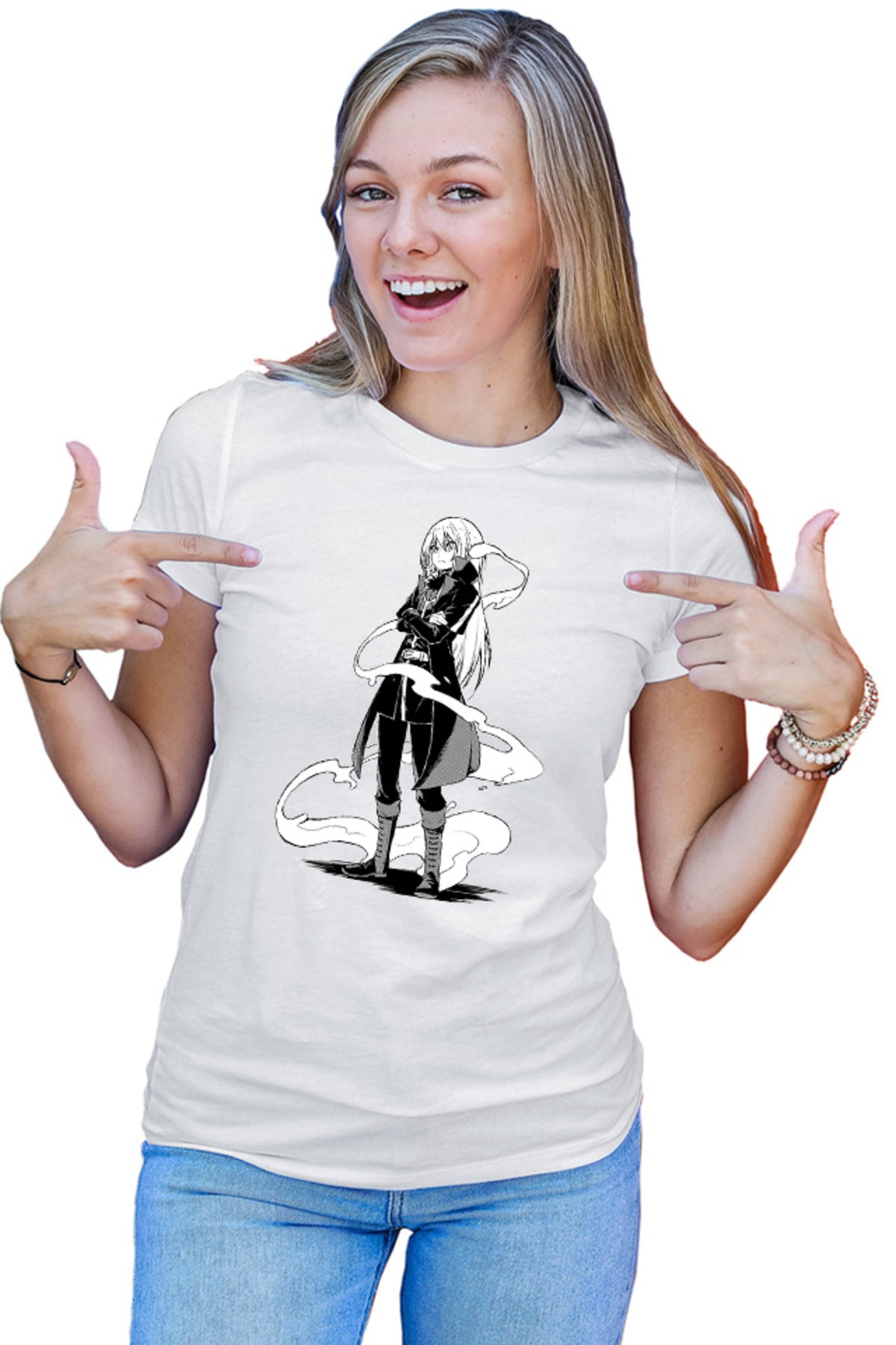 Tricou dama TenSura That Time Rinmuru Manga Isekai