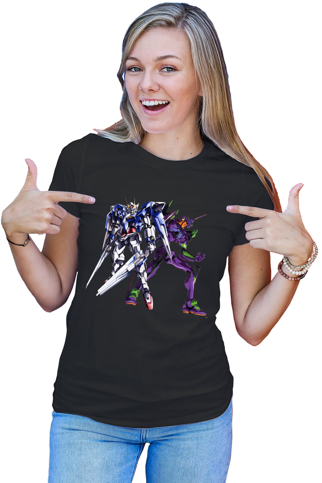Tricou dama dam Robot Blue Eva Kakalot