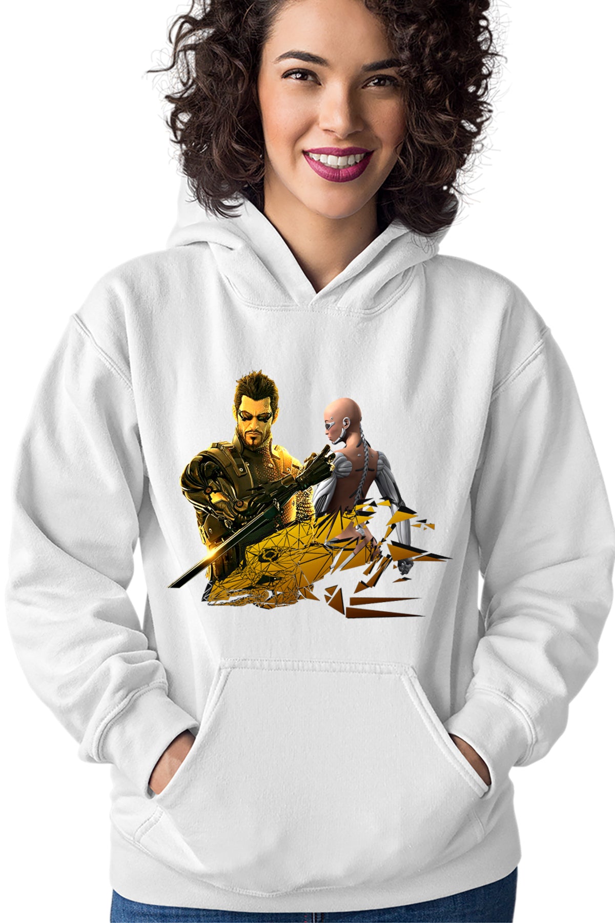 Hanorac dama Deus Ex Cyborg Human Revolution Video Game