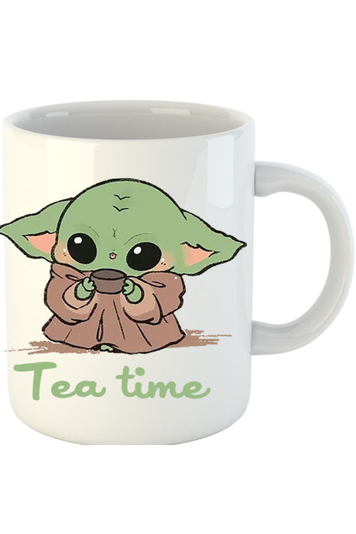 Cana Baby Yoda Tea Time Drink Coffee, alba, 330 ml