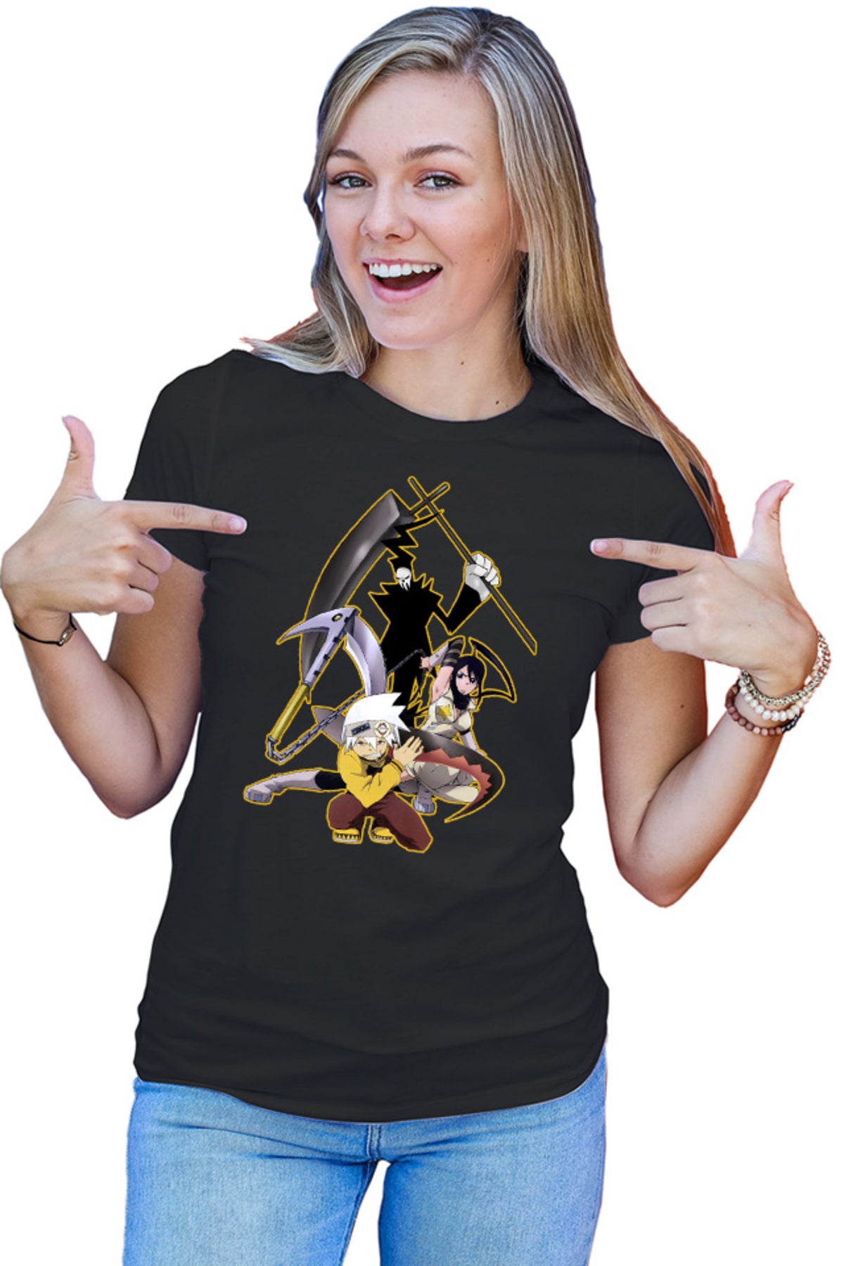 Tricou dama Soul Eater Soul Shinigami Tsubaki Shounen Anime