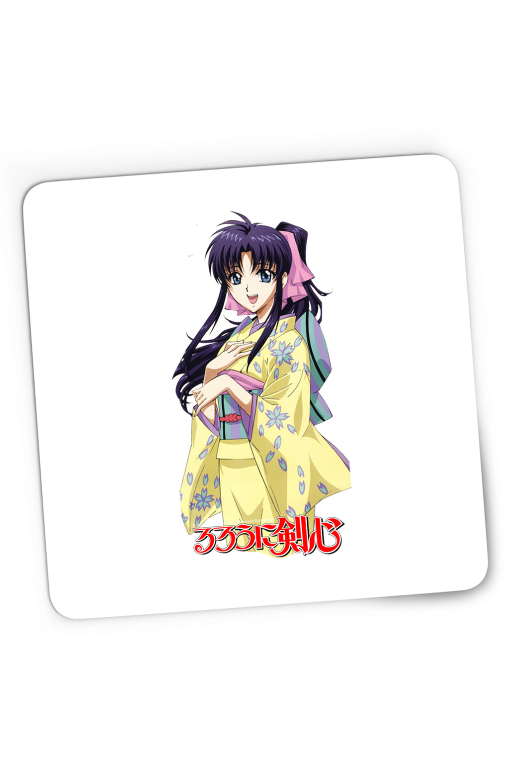 Mousepad Gaming Rurouni Kenshin Kaori Ninja Anime, 21x19 cm