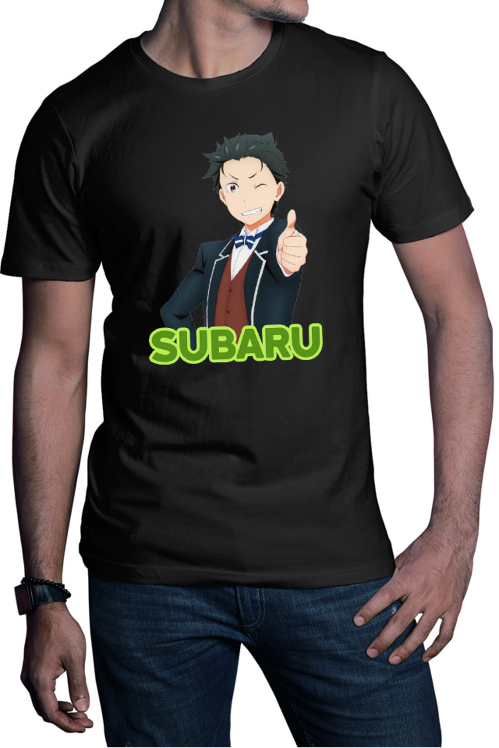 Tricou barbati Re Zero Subaru Costume Like Weddning Repeat