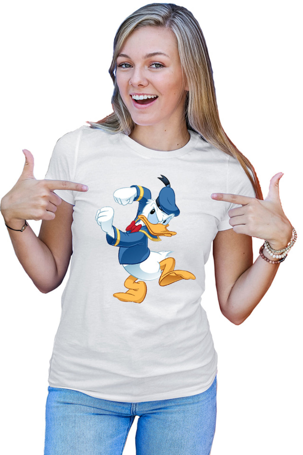 Tricou dama Donald Duck Angry Disney Pixar Toy Children