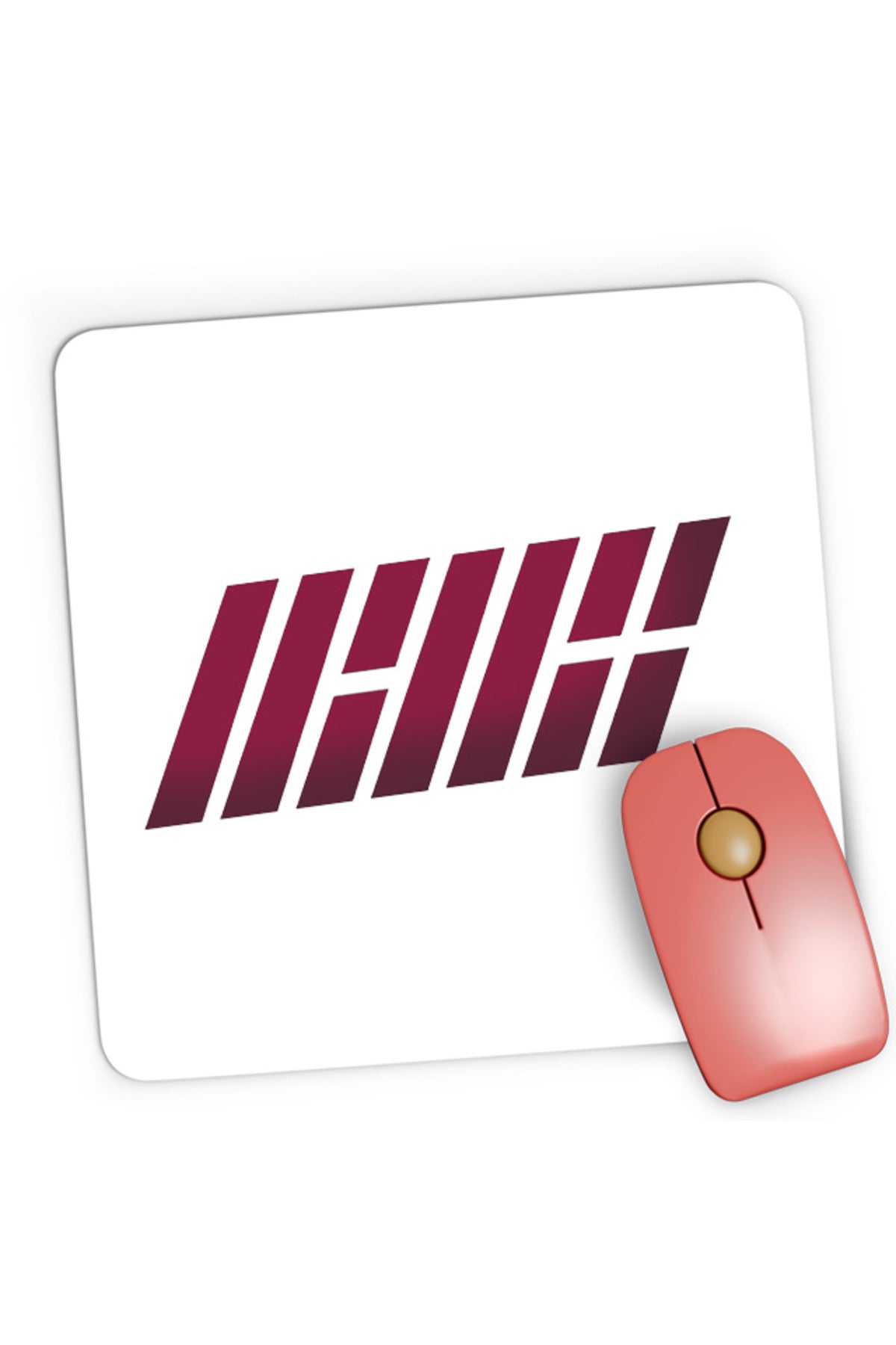 Mousepad Gaming iKon Logo Coreea Flah 7 Members G Entertainment, 21x19 cm