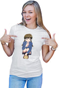Tricou dama Rin-ne Sakura Eat Desene Anime