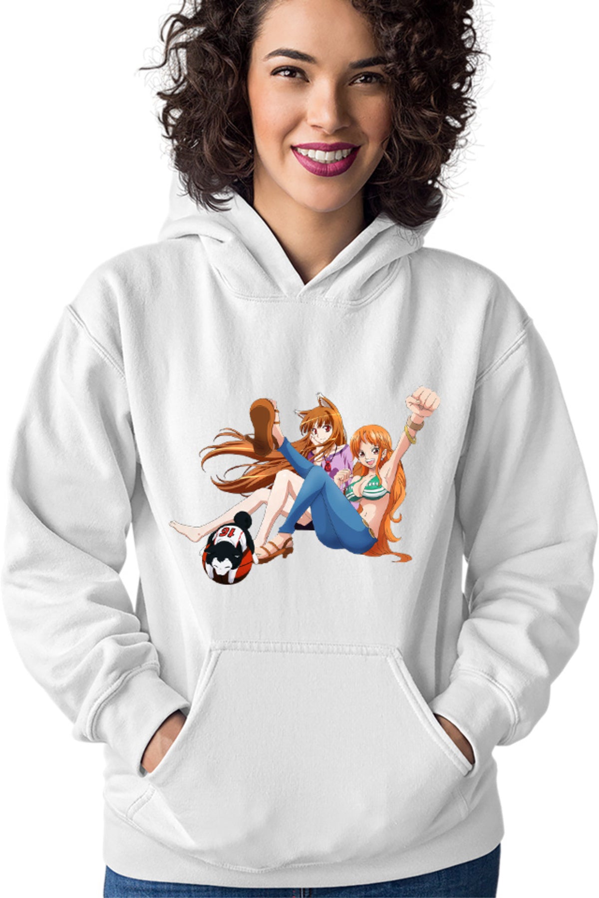 Hanorac dama Spice and Wolf Holo One Piece Kuroko no Basket