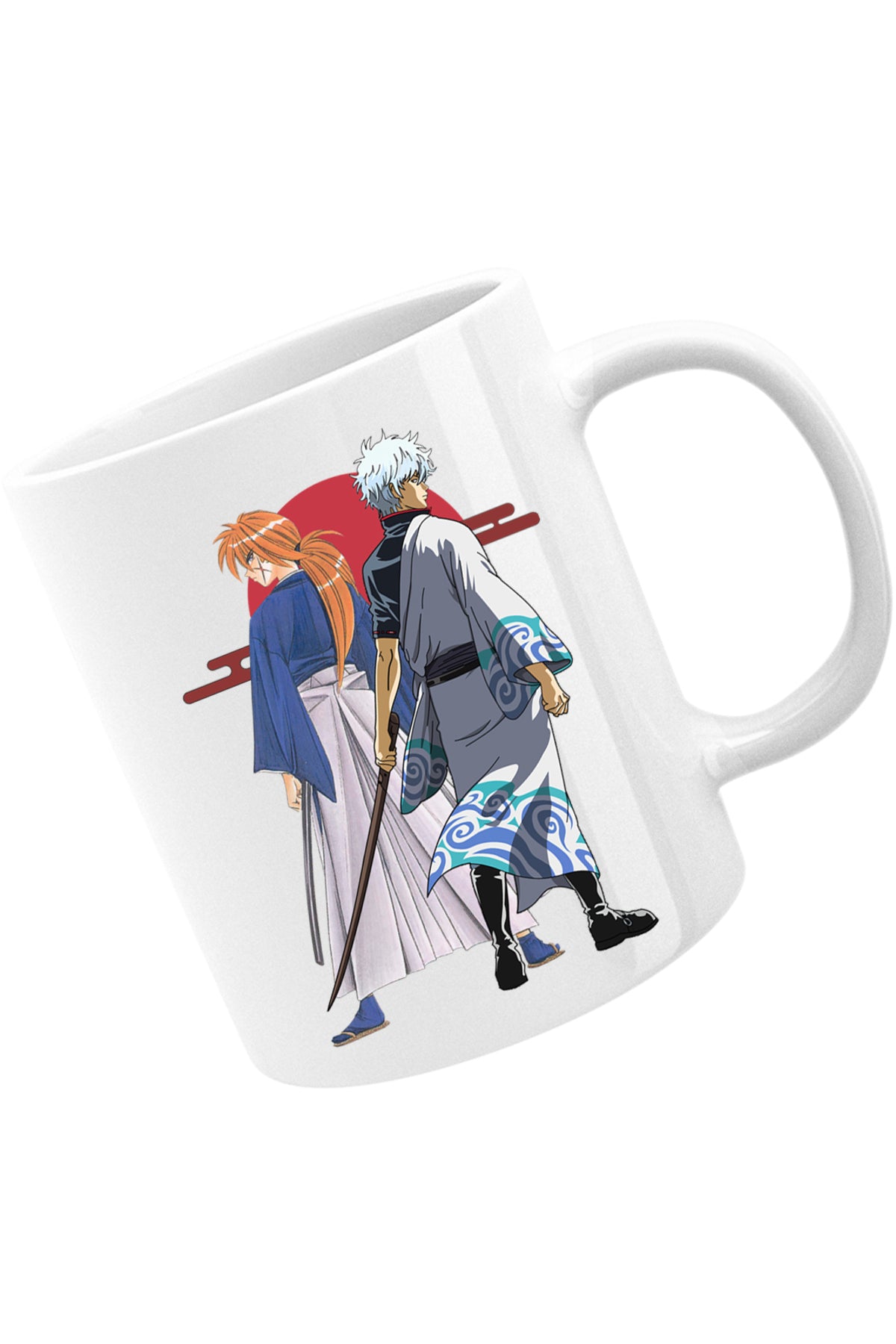 Cana Rurouni Kenshin Kenshin Gintoki Samurai Pose, alba, 330 ml