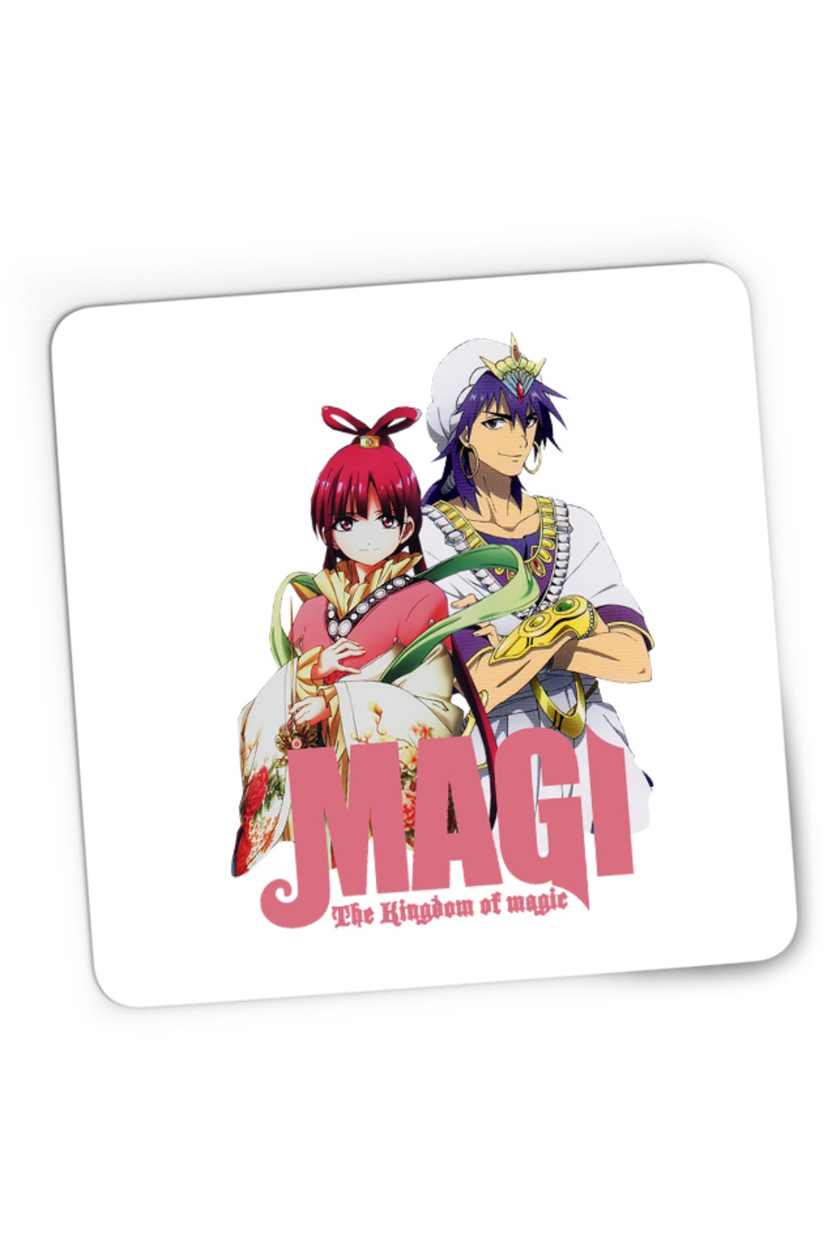 Mousepad Gaming Magi The Labyrinth of Magic Kougyoku Queen Sinbad Cool, 21x19 cm
