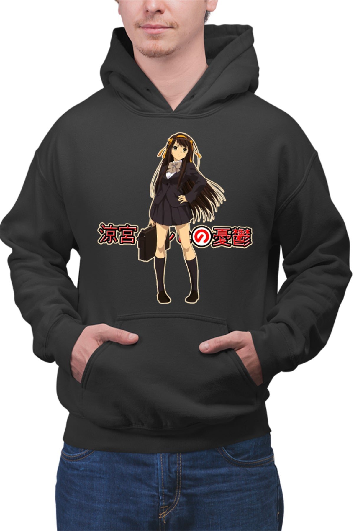 Hanorac barbati Haruhi Suzumiya Vintage School Uniform Kyoto Animation