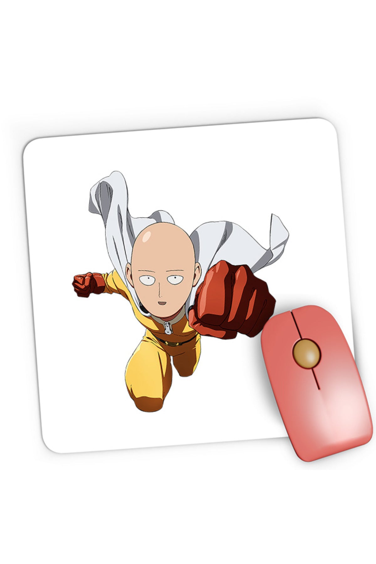 Mousepad Gaming One-Punch Man Fly Costume Exercice Music, 21x19 cm