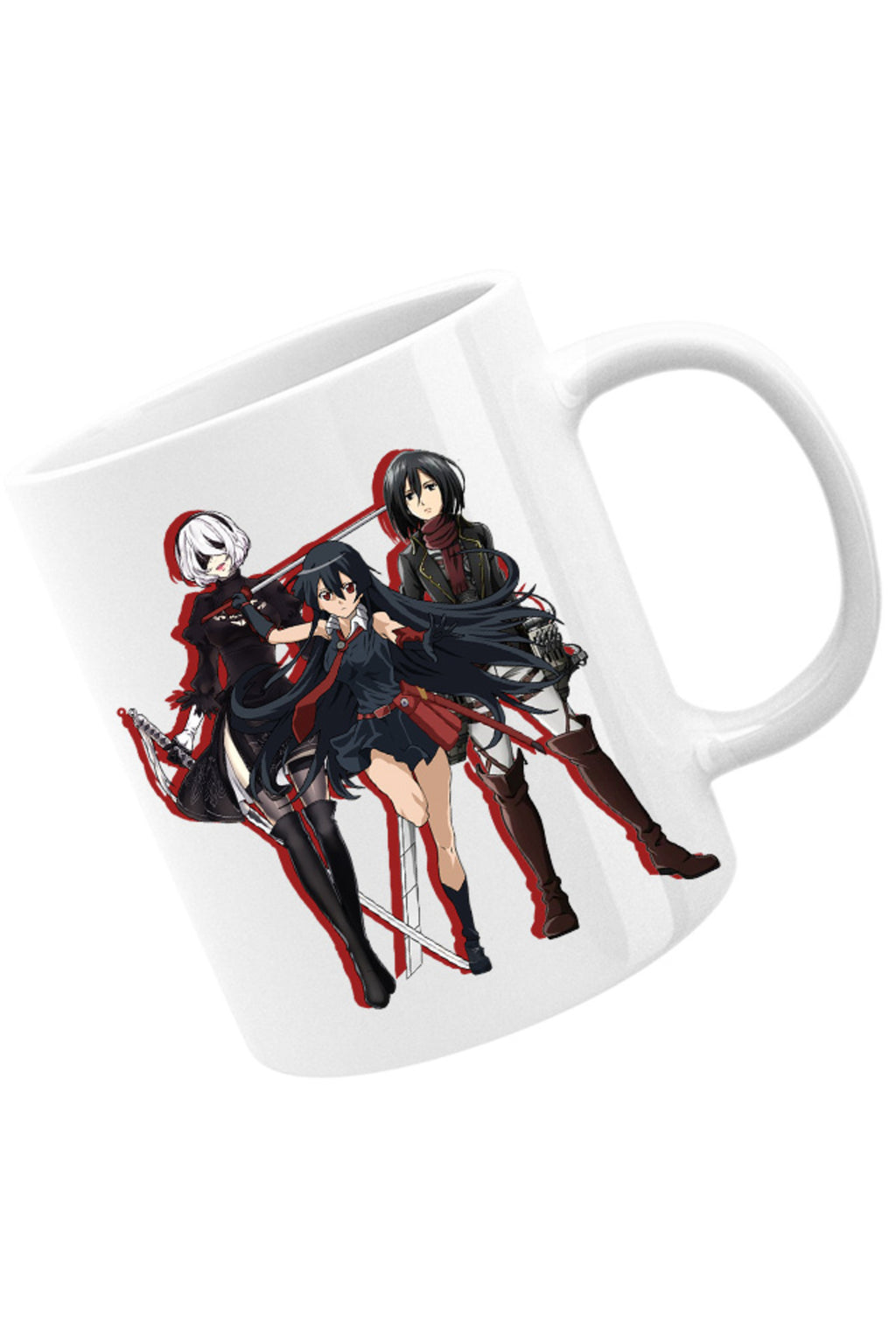 Cana Akame ga Kill Nier Automata Mikasa Attack on Titan Sword Users, alba, 330 ml