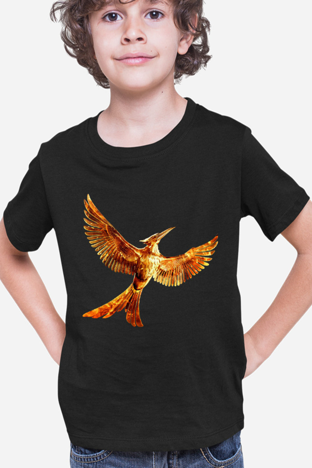Tricou copii The Hunger Games Bird Sci-FI Action Adventure Run