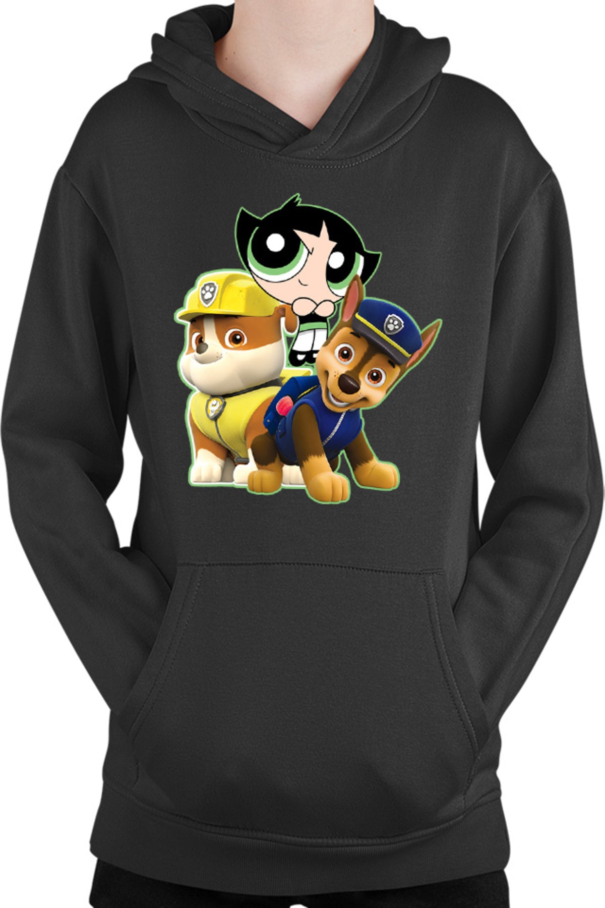 Hanorac copii Paw Patrol Buttercup Powerpuff Girls Police Pup