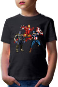 Tricou copii Captain America Iron man Jump Thanos Machine Action Toy
